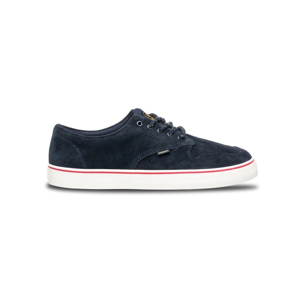 Element Topaz C3 Sneakers Mens US 8 Eclipse Navy Bone Suede Skate Shoes JOBB1773